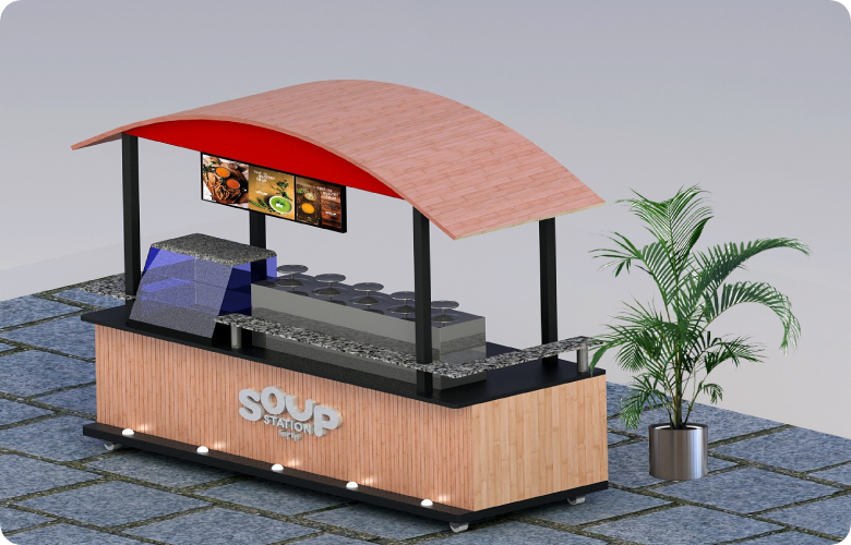 Ideal for Food Courts