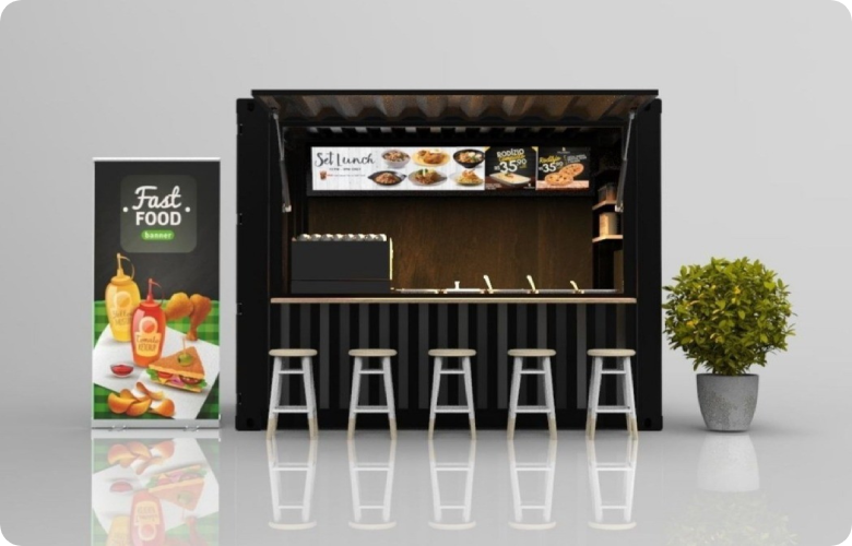 Shipping Container Kiosks